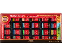 Koh-i-noor set de peinture aquarelle MONDELUZ 24 paysage