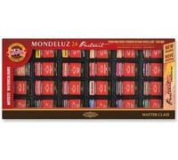 Koh-i-noor set de peinture aquarelle MONDELUZ 24 portrait