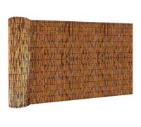 KOIUEYW Canisse en Roseau 80x300cm - Premium Brise Vue Jardin - Canisse Brise Vue Extérieur pour Jardin Terrasse Balcon Clôture Palissade - Marron