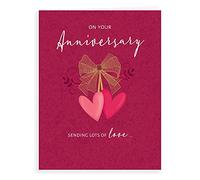Koko Designs K70069 Carte d'anniversaire de mariage 20,3 x 15,2 cm