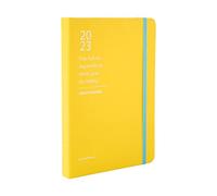 Kokonote - Agenda Annuel 2023 Jaune - Agenda Semainier A5 | Agenda Vertical, Agenda Etudiant, Agenda Professionnel 2023