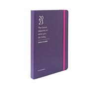 Kokonote - Agenda Annuel 2023 Violet - Agenda Semainier A5 | Agenda Vertical, Agenda Etudiant, Agenda Professionnel 2023