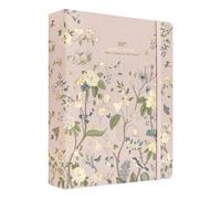 Kokonote - Agenda Semainier 2026 2027 Fleurs | Weekly Planner avec Spirale, Agenda 2026 2027 Étudiant ou Professionnel, Fourniture Scolaire Université