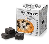 Kokosbriquettes, 3 kg, profil rainuré, durée de combustion jusqu'à 4 heures