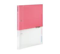 Kokuyo Campus RU-PP358P Classeur à 2 anneaux 2 trous jusqu'à 100 feuilles Rose Importé du Japon