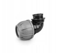 Kolanko do rur PE Bradas DSRA10K32F1 GW 1"" 32mm