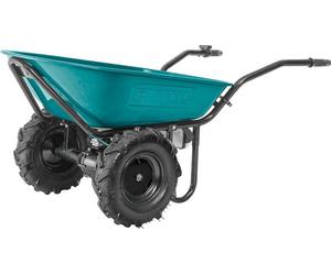 kolečko dvoukolák s převodovkou aku, 260kg, 100l, 40V Li-ion, 6Ah