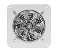 KOLHGNSE Ventilateur extracteur d'air 150 mm silencieux 220 m³/h avec clapet anti-retour puissant en métal pour cuisine, salle de bain, garage, sous-sol