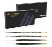 Kolinsky Premium Gold Series Lot de 4 pinceaux