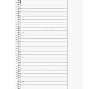 Kollegblock Student Colour Code A4 90g/qm 80 feuilles kiwi lineature 25 paquet de 5 pièces