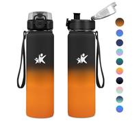 KollyKolla Gourde Isotherme 500ml, Gourde Inox sans BPA, Gourde Metal, Réutilisable, Bouteille d'eau Acier Inoxydable à Double Paroi pour Enfant & Adulte, École, Bureau, Outdoor, Sport