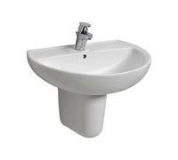 Kolo Rekord - Lavabo, 60x46 cm, 1 trou pour robinetterie, blanc K91160000