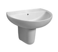 Kolo Rekord - Lavabo 60x46 cm, sans trou pour la robinetterie, blanc K91060000