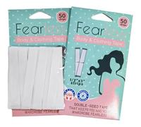 KOLZEMV 100pcs Fashion Tape et Body Tape, soutien gorge adhesif, body tape, Adhésif Toute la Journée et Doux pour la Peau et les Tissus, Couleur Transparente pour Toutes les Teintes de Peau