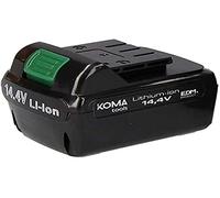 KOMA Tools 08730 Batterie de Rechange au Lithium ION pour perceuse/visseuse, 14,4 V