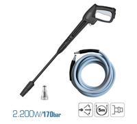 Koma Tools Hidrolimpiadora Pro Series Hl-2200 - 2200 W - 170 Bar - 120 Bar Pression - 390 L/H - Bombe Aluminium
