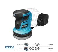 Ponceuse Excentrique Koma 20v Sans Fil, Brushless, Performance Pro Series - Koma Tools