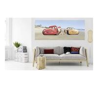'Komar 003 DVD1 Disney Papier Peint Photo non tissé de"cars3 Beach, Taille 100 x 250 cm (Largeur x hauteur), 1 Gare, avec colle, multicolore Multicolore G