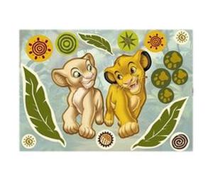 Komar 14040h Disney Simba et Nala Freestyle Sticker Deco - Multicolore (17 pièces) Multicolore G