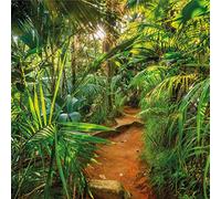 Papier Peint - Jungle Trail 368x254cm - Papier, Multicolors G
