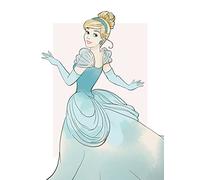 Komar Cendrillon Beauty - Taille : 50 x 70 cm Tableau mural, poster (sans cadre) Disney