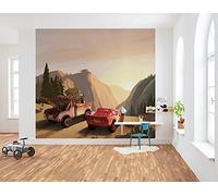 Poster XXL - KOMAR - Cars - Multicolore - 300x280 cm - Décoration murale enfantine