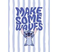 Komar Disney Lilo and Stitch Make Some Waves Tableau mural pour chambre d'enfant 40 x 50 cm