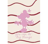 Komar Disney Minnie Mouse You Can Do Big Things Décoration murale pour chambre d'enfant 30 x 40 cm