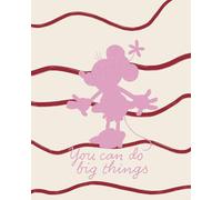 Komar Disney Minnie Mouse You Can Do Big Things Décoration murale pour chambre d'enfant 40 x 50 cm