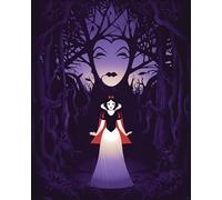 Komar Disney Snow White Evil Queen Tableau mural pour chambre d'enfant 40 x 50 cm