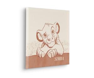 Komar Disney The Lion King It's Simba Impression sur toile pour chambre d'enfant 40 x 40 cm