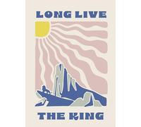 Komar Disney The Lion King Pride Rock Tableau mural pour chambre d'enfant 50 x 70 cm
