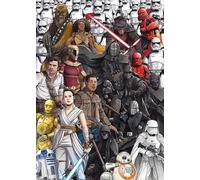 Komar DX4-075 Star Wars Retro Cartoon Papier peint photo non tissé 200 x 280 cm Largeur 50 cm