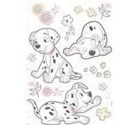 Komar haute qualité Deco de Sticker Best of Friends Taille 50 x 70 cm (Largeur x hauteur), 20 pièces, détachable sans abzulösen et wiederaufklebbar, fabriqué en Allemagne, noir, blanc, rose, 14055h G