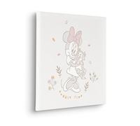 Komar Image sur châssis - Disney Minnie Mouse Cuddle Time - Dimensions : 40 x 40 cm - Toile murale pour chambre d'enfant, Rose