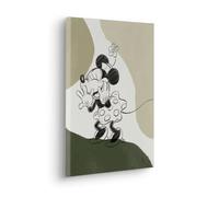 Komar Image sur châssis - Disney Minnie Mouse Laughing - Dimensions : 30 x 40 cm - Chambre d'enfant, décoration murale