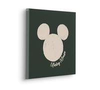 Komar Image sur châssis - Stamp Disney Mickey Mouse - Dimensions : 40 x 40 cm - Chambre d'enfant, décoration murale