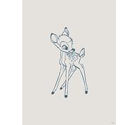 Komar Little Bambini Tableau mural 30 x 40 cm Impression sur toile Décoration Salon Chambre Disney