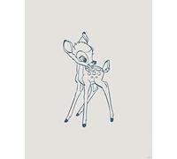 KOMAR Poster d'Art Disney Bambi - 40 x 50 cm Multicolors G