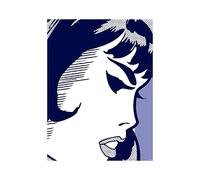 Komar Mantiburi Agent Black Widow Tableau mural pour chambre d'enfant Motif Marvel 40 x 50 cm