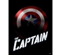 Komar Marvel Avengers Le Capitaine Décoration Murale Poster Taille 40 x 50 cm (sans cadre) Décoration Chambre d'enfant Poster Art Print