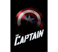 Komar Marvel Avengers Le Capitaine Décoration Murale Poster Taille 50 x 70 cm (sans cadre) Décoration Chambre d'enfant Poster Art Print, coloré
