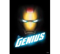 Komar Marvel Avengers The Genius - 30 x 40 cm (sans cadre) - Décoration pour chambre d'enfant