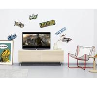 Komar Marvel Sticker Mural Avengers Sounds - 50 x 70 cm (Largeur x Hauteur) - 6 pièces - Stickers décoratifs, Stickers muraux, décoration Murale, Chambre d'enfant - 14067h