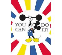 Komar Mickey Mouse Do It - Taille : 50 x 70 cm Tableau mural, poster (sans cadre) Disney
