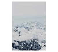 Komar Mountains Clouds - Taille : 50 x 70 cm Image murale (sans cadre) - Pure Boutique