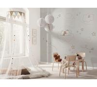 Komar Papier peint photo non tissé Disney Winnie l'ourson endormi Little Bear - Dimensions : 300 x 250 cm - Pour chambre d'enfant