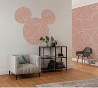 Komar Papier peint photo non tissé Motif Mickey on Detours Dimensions 200 x 250 cm (Largeur x Hauteur) - Disney Papier peint pour chambre d'enfant