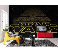 Komar Photo Murale sur Papier, 368cm x 254cm, Star Wars Intro Ouverture Crawl