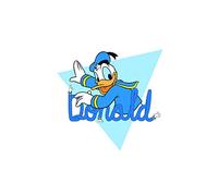 Komar Poster d'art, 30cm x 40cm, Donald Duck Triangle